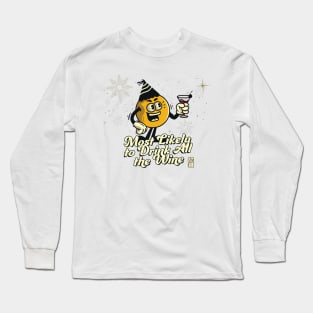 Most Likely to Drink all the Win - Family Christmas - Christmas Gifts Long Sleeve T-Shirt